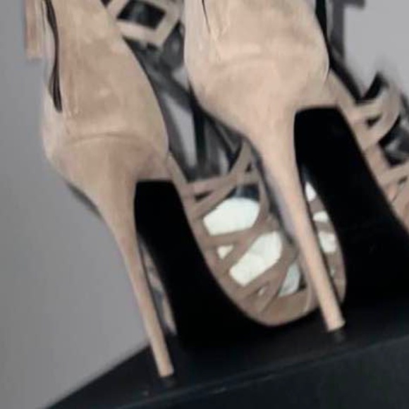 GIUSEPPE ZANOTTI COLINE 110 NIB Cage Suede Sandals Size 37 (Orig. $1195) - Picture 3 of 12